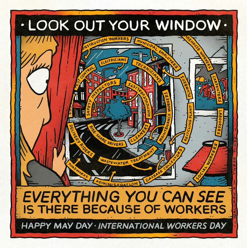 May Day poster